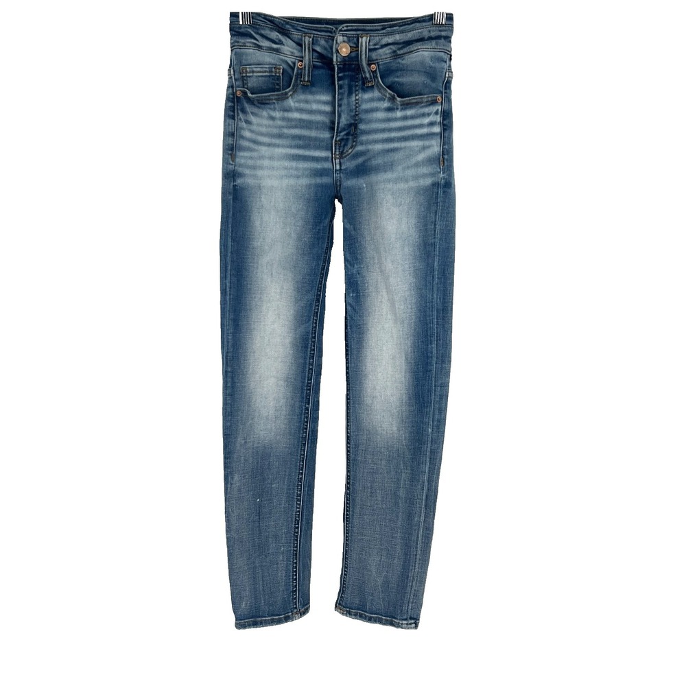BKE Billie Slim Fit High Rise Jeans Womens 24 Blue Stretch Denim